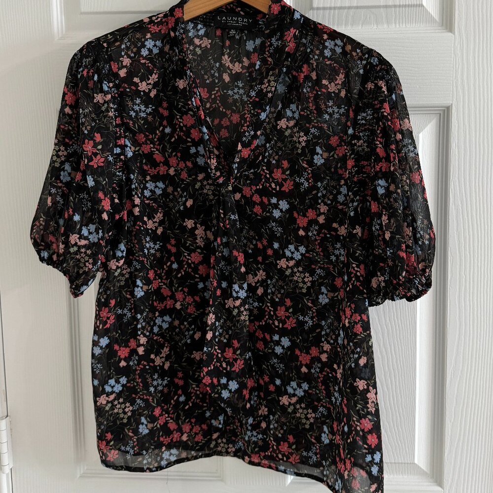 Laundry by Shelli Segal Women's Top Blouse, Size XL